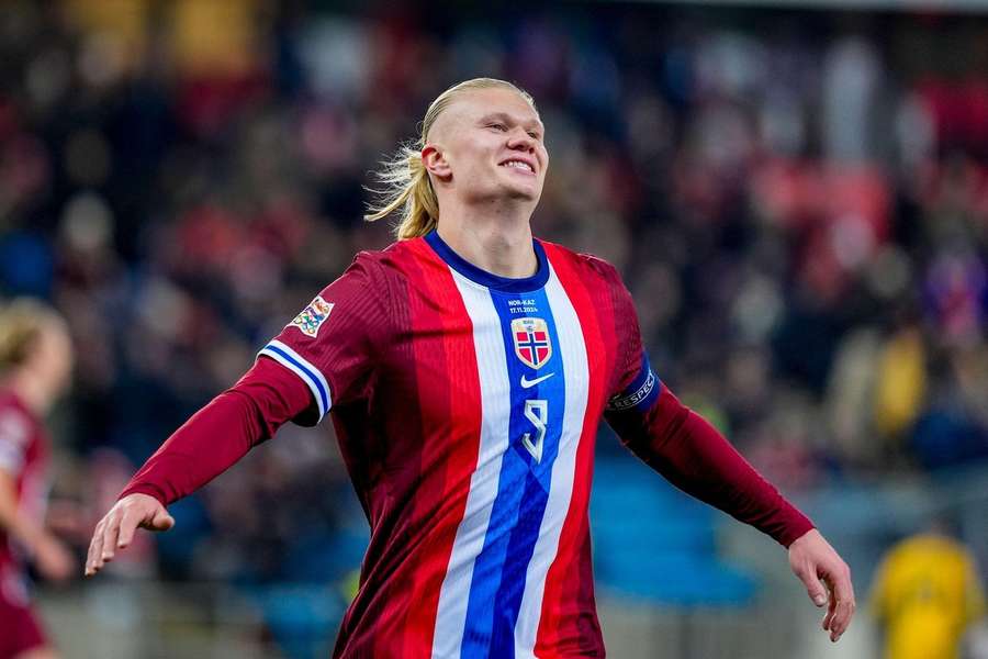 Erling Braut Haaland kan blive Danmarks modstander i VM-kvalifikationen 