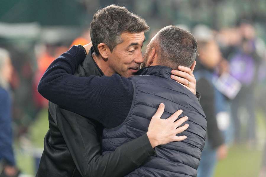 Bruno Lage cumprimenta Rui Borges