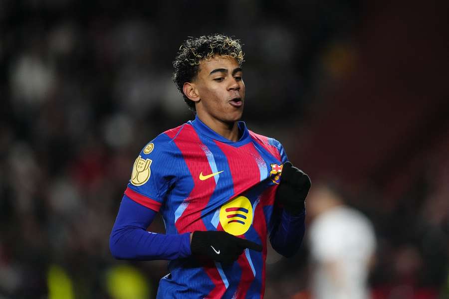 Lamine Yamal é sempre a esperança de gols do Barcelona