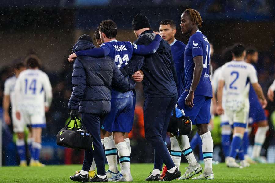 Ben Chilwell injury sours Chelsea's win over Zagreb