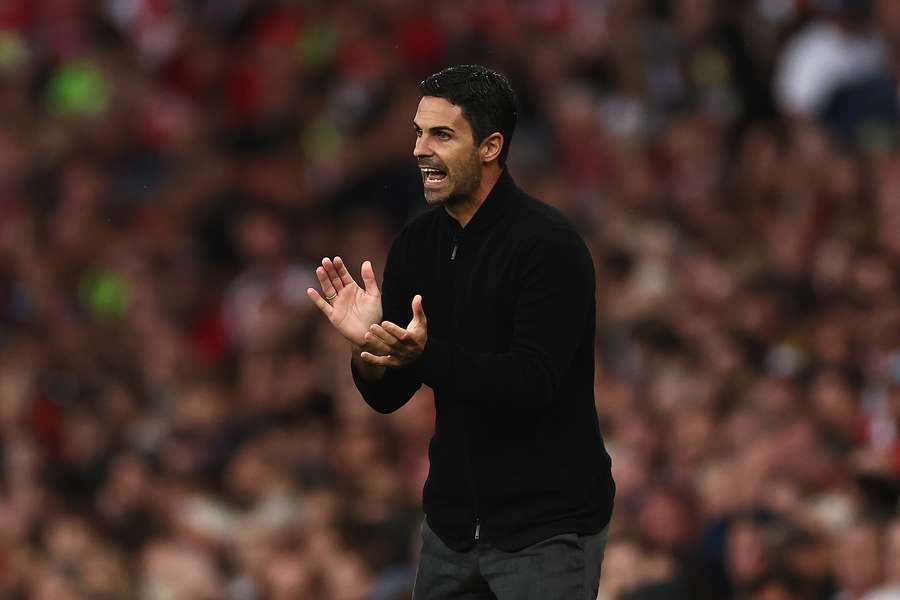 Arteta fez alguns ajustes tácticos na sua equipa esta época