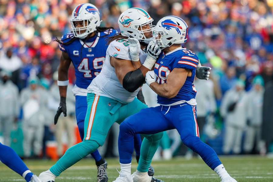 In der NFL duellieren sich diese Woche die Bills mit den Dolphins.