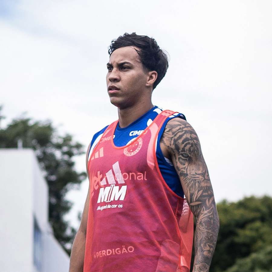 Kaio Jorge em treino de pré-temporada do Cruzeiro Kaio Jorge em treino de pré-temporada do Cruzeiro