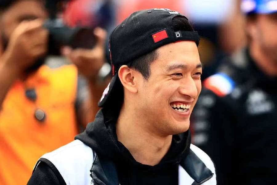 Guanyu Zhou (23 ani) se află în al doilea an în circuitul Formula 1