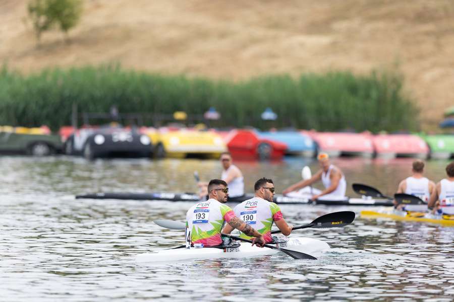 João Ribeiro e Messias Baptista apuraram-se diretamente para a regata das medalhas