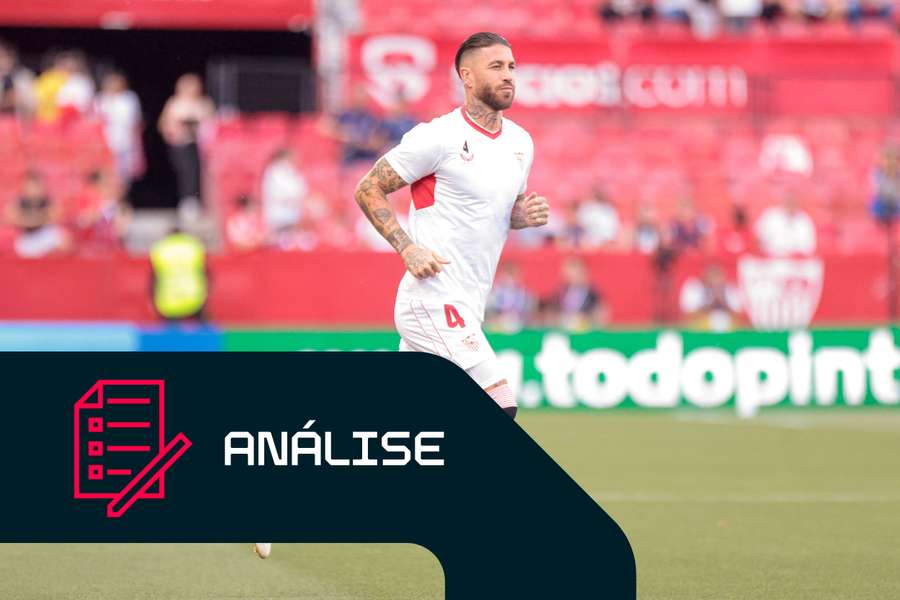 Sergio Ramos ao serviço do Sevilha