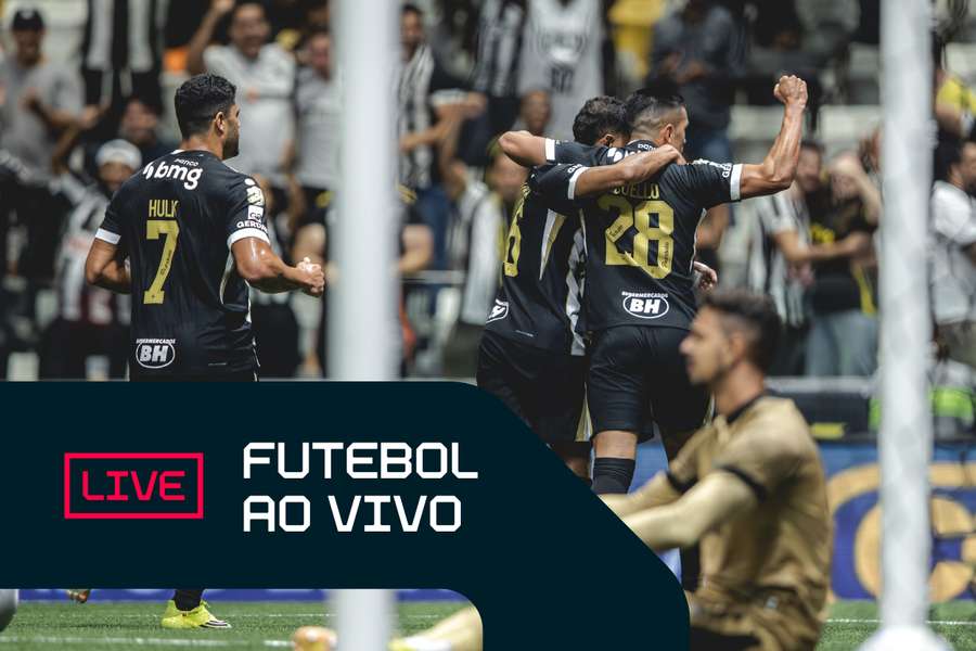 Galo fez um gol em cada tempo para vencer o Ceará em casa