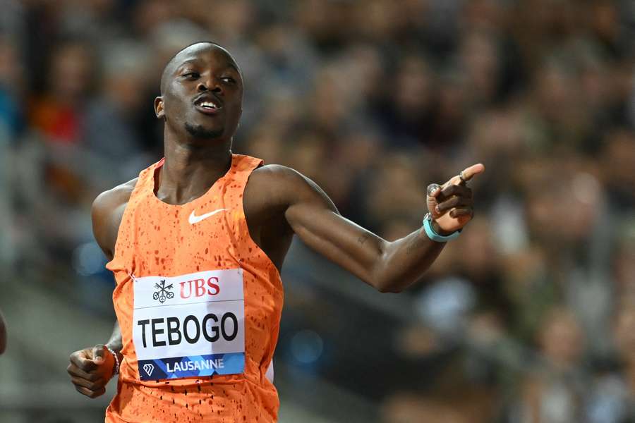 Tebogo, una de las estrellas presentes en los 100 m de Roma