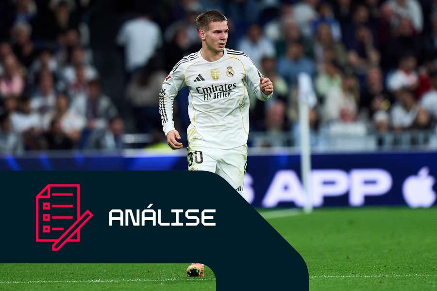 Mastantuono, no último jogo que disputou pelo Real Madrid, frente ao Valência na LaLiga Mastantuono, no último jogo que disputou pelo Real Madrid, frente ao Valência na LaLiga