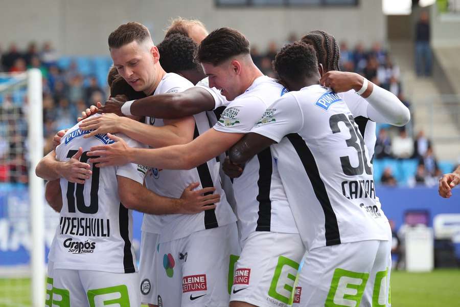 Die Spieler des SK Sturm möchten eine weitere erfolgreiche Saison erleben.