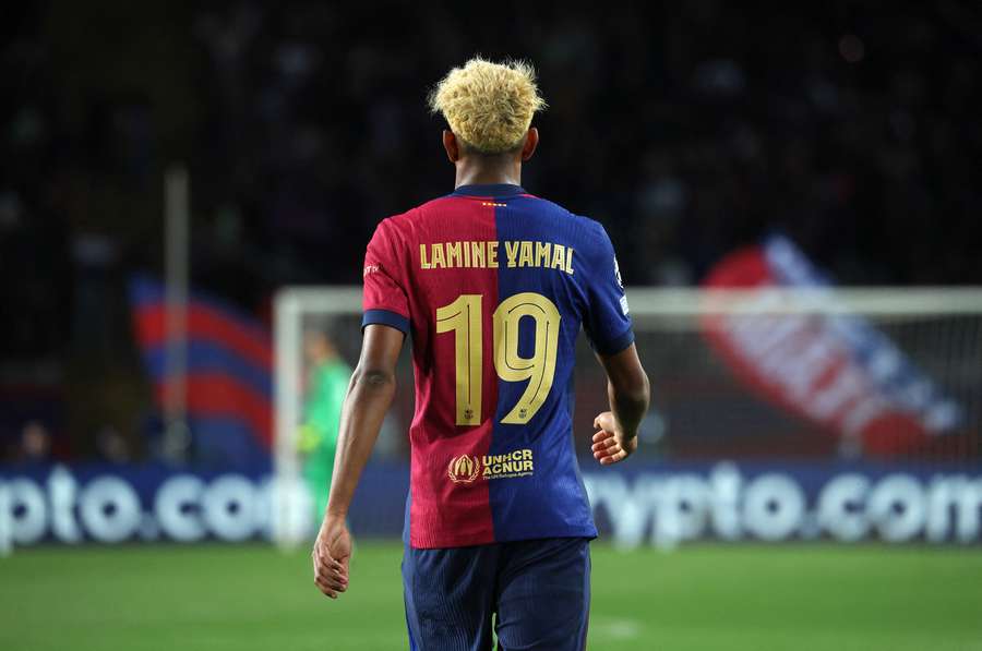 Lamine Yamal vive grande temporada pelo Barcelona