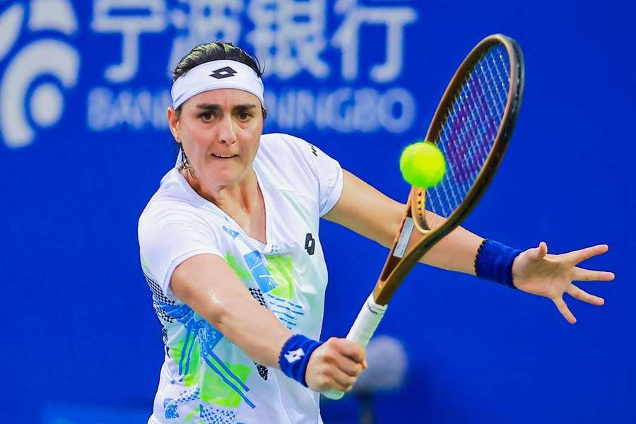 Jabeur won vorige week het Ningbo Open