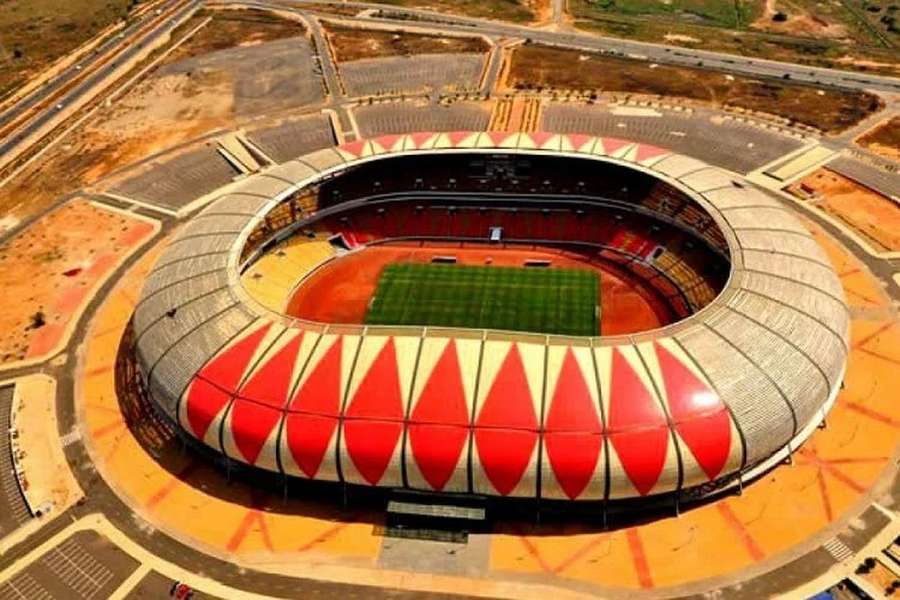 Estádio 11 de Novembro foi construído de raiz em 2010 para a CAN Estádio 11 de Novembro foi construído de raiz em 2010 para a CAN