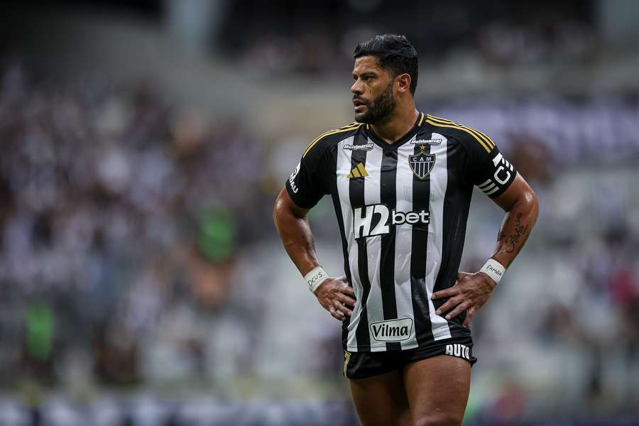 "Pingou" o salário na conta de Hulk (foto) e dos demais jogadores do Atlético-MG