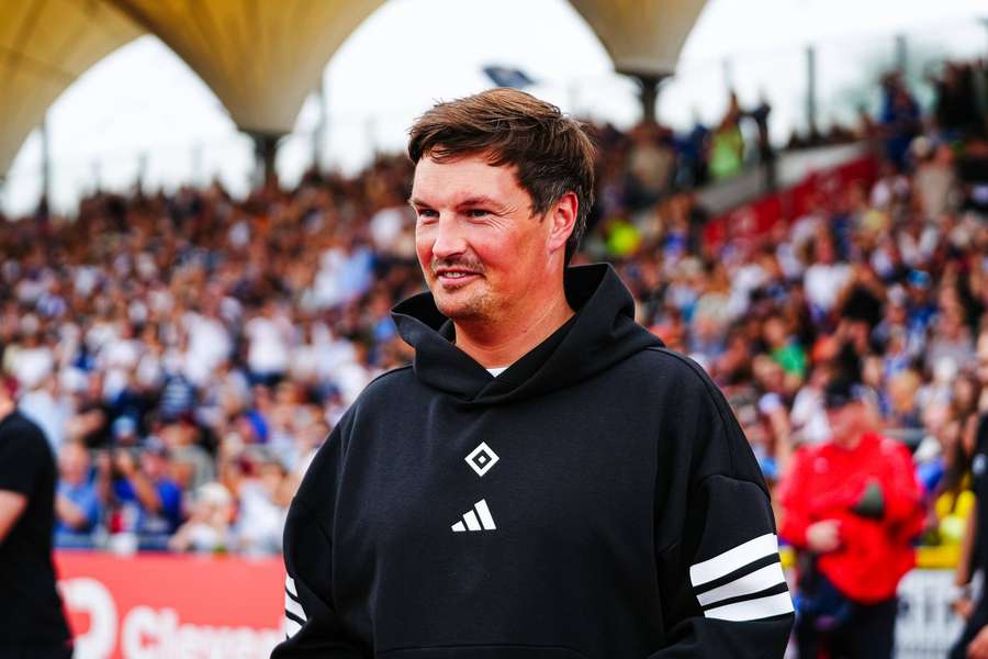 Merlin Polzin beim Testspiel gegen den VfB Oldenburg.