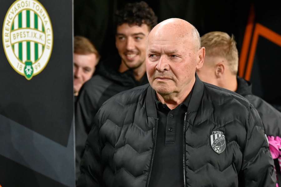 Plzeňský kouč Miroslav Koubek.