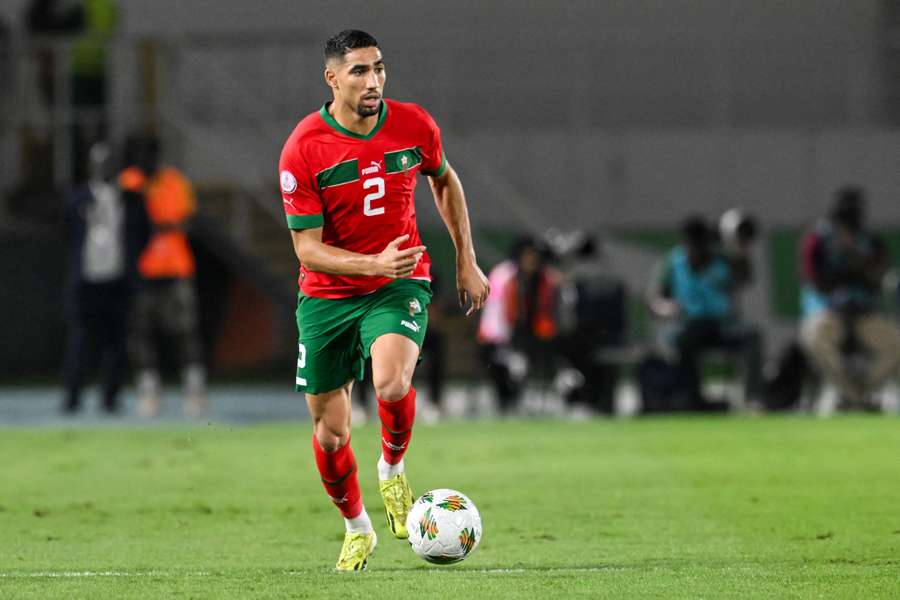 Hakimi en Marokko zijn uitgeschakeld in de Afrika Cup
