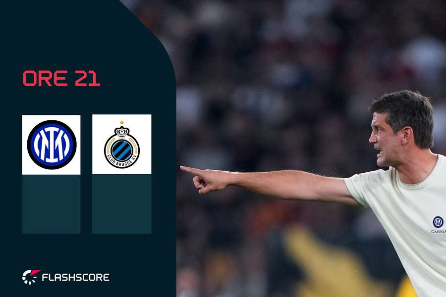 Champions League LIVE, Inter-Brugge Champions League LIVE, Inter-Brugge