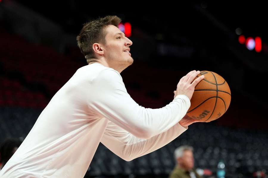 Vít Krejčí hraje v NBA za Portland. Vít Krejčí hraje v NBA za Portland.