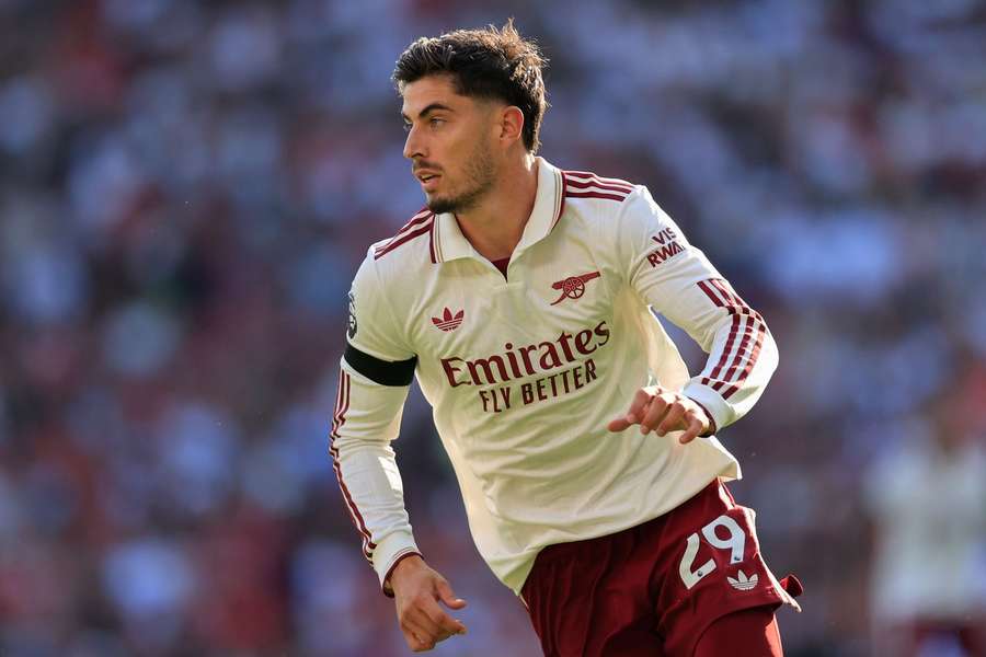 Kai Havertz poderá em breve voltar a vestir a camisola dos Gunners