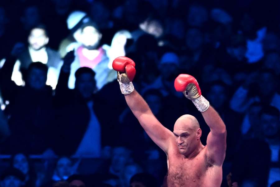 Tyson Fury, vainqueur sur Chisora ce 3 décembre 2022.