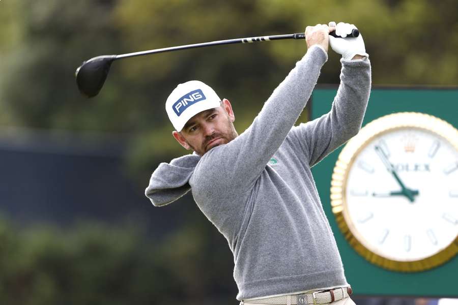 Oosthuizen in action