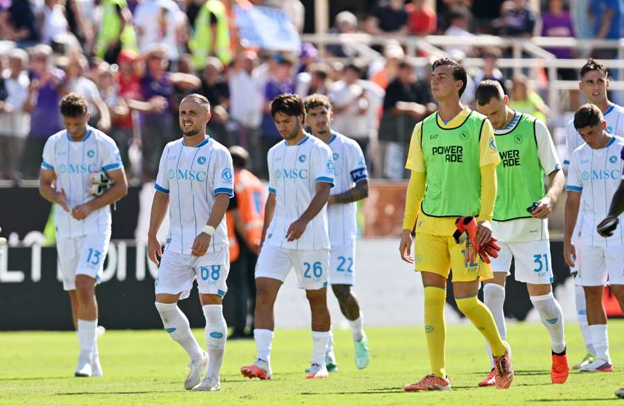 Il Napoli dopo l'1-1 di Firenze Il Napoli dopo l'1-1 di Firenze