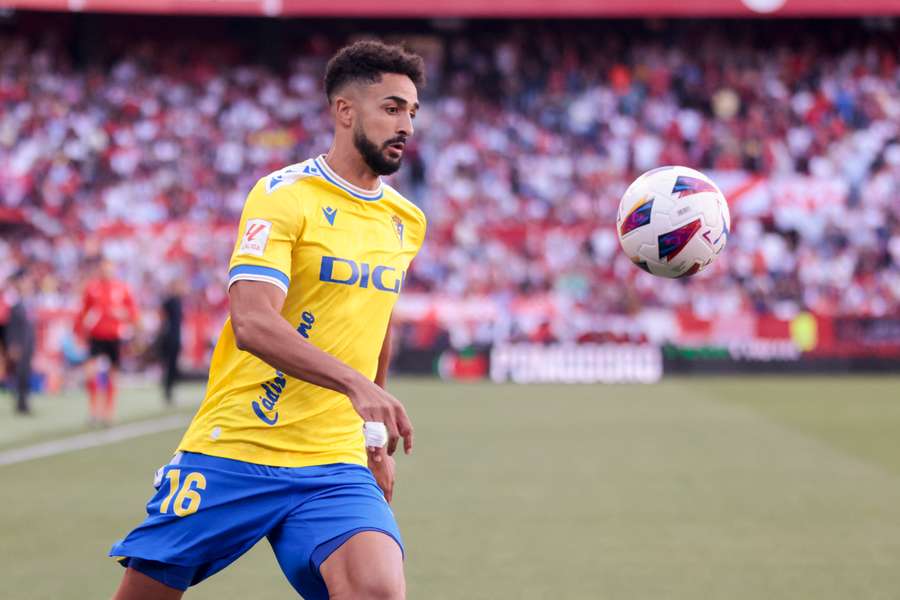 Chris Ramos destacou-se no Cádiz