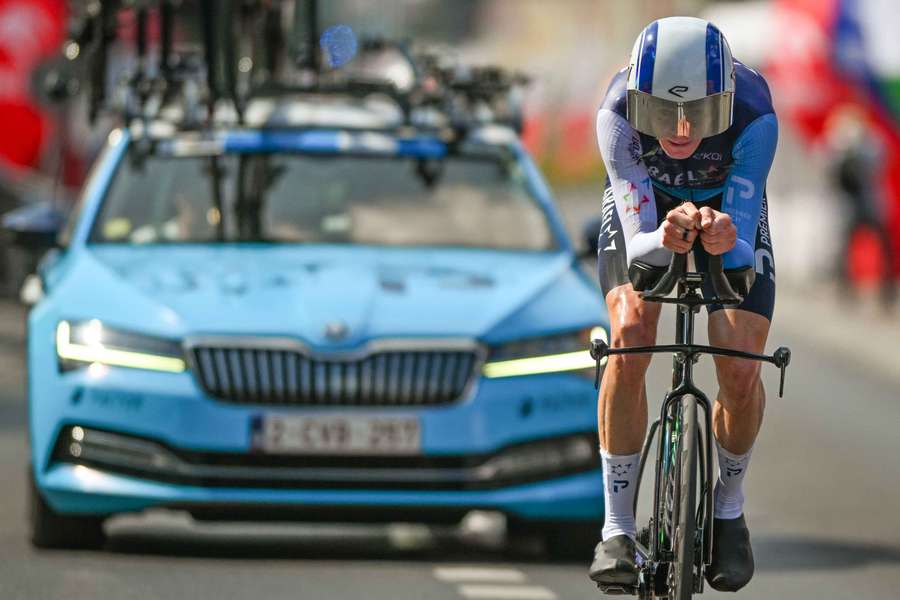 Chris Froome en action