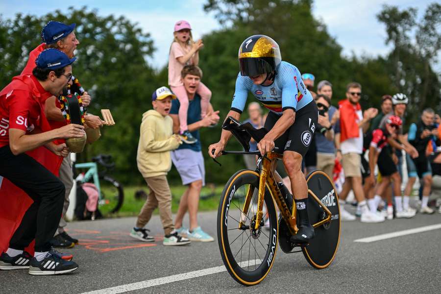 Remco Evenepoel ce dimanche.