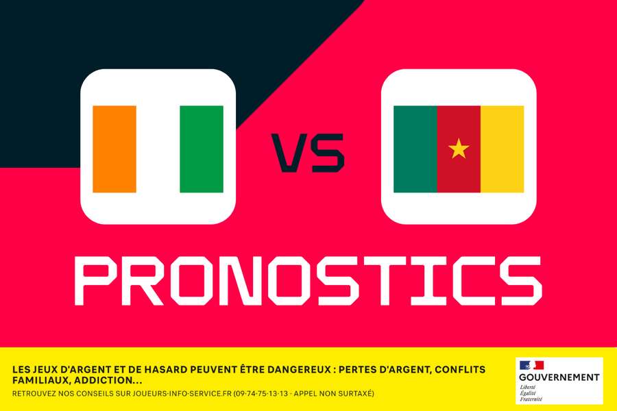 Côte d'Ivoire - Cameroun : Pronostics, meilleurs paris et cotes (CAN - 2eme journée)