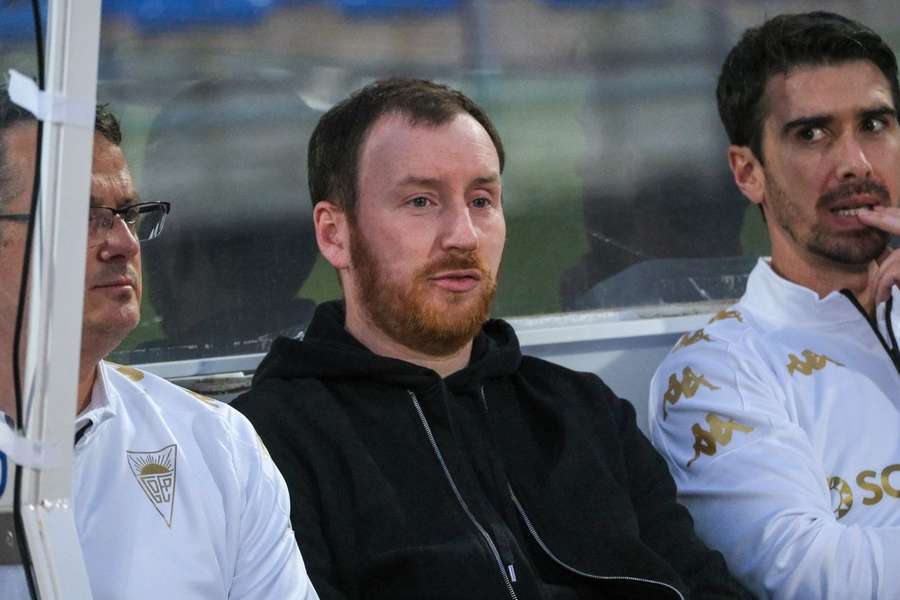 Ian Cathro, treinador do Estoril