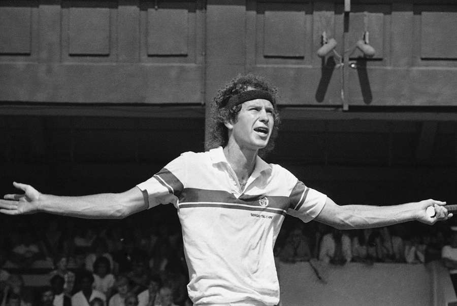 Former Grand Slam winner John McEnroe was famous for arguing with referees
