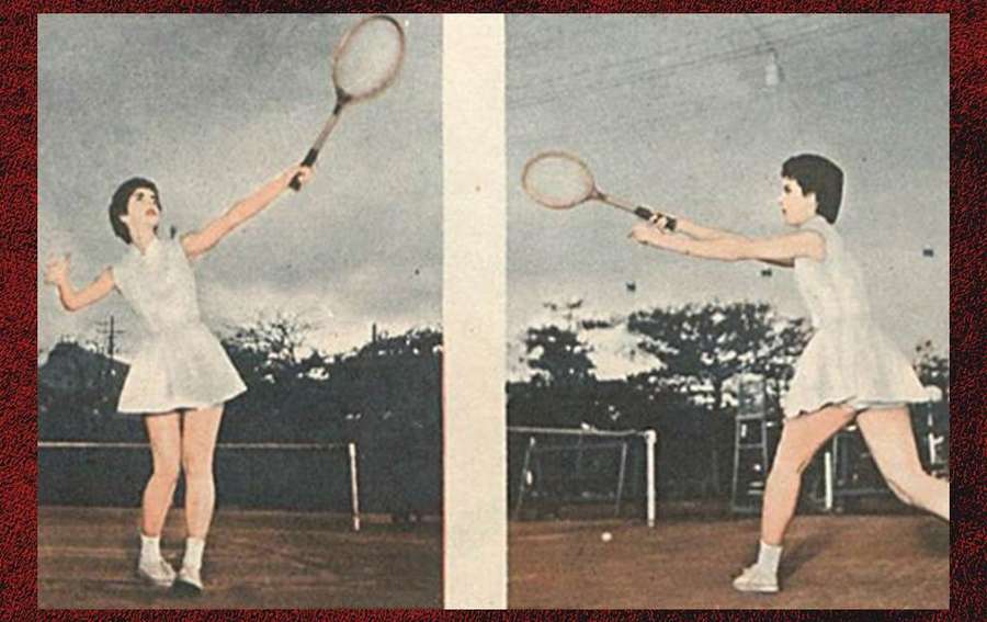Maria Helena foi campeã brasileira de tênis com 19 anos