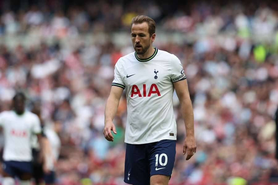 Harry Kane, la finalul partidei cu Brentford