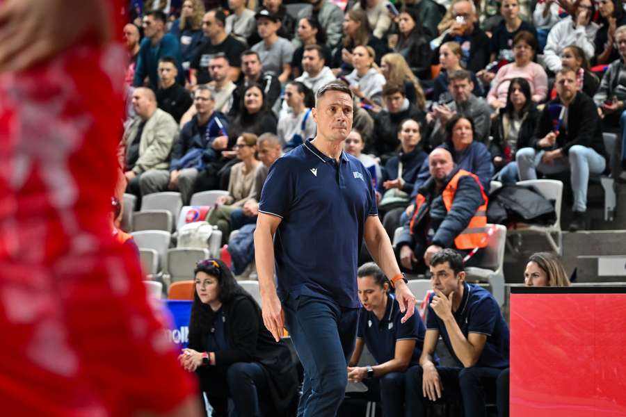 Tréner Martin Pospíšil.