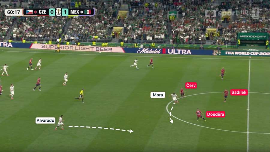 Segundo golo sofrido surgiu por falta de agressividade no meio-campo e defesa caótica de David Douděra