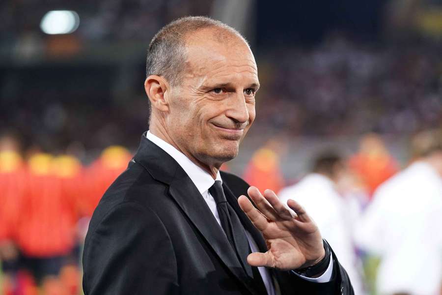 Massimiliano Allegri, entrenador del AC Milan