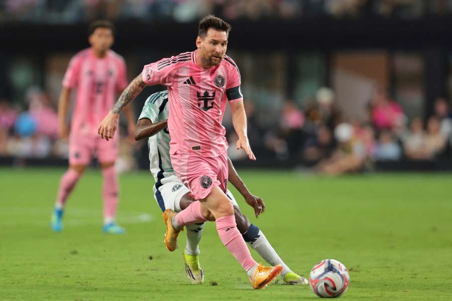 Messi im Ligaspiel gegen New England Revolution