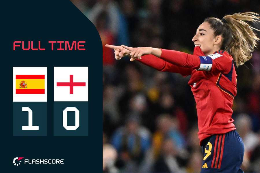 Spain are champions of the Women's World Cup
