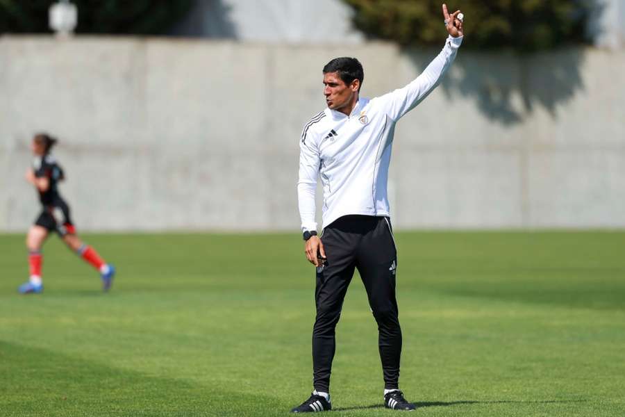Ivan Baptista, treinador do Benfica Ivan Baptista, treinador do Benfica