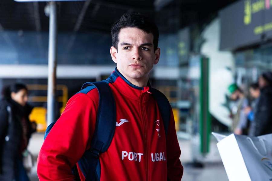 Diogo Carmona é o representante português nos Jogos