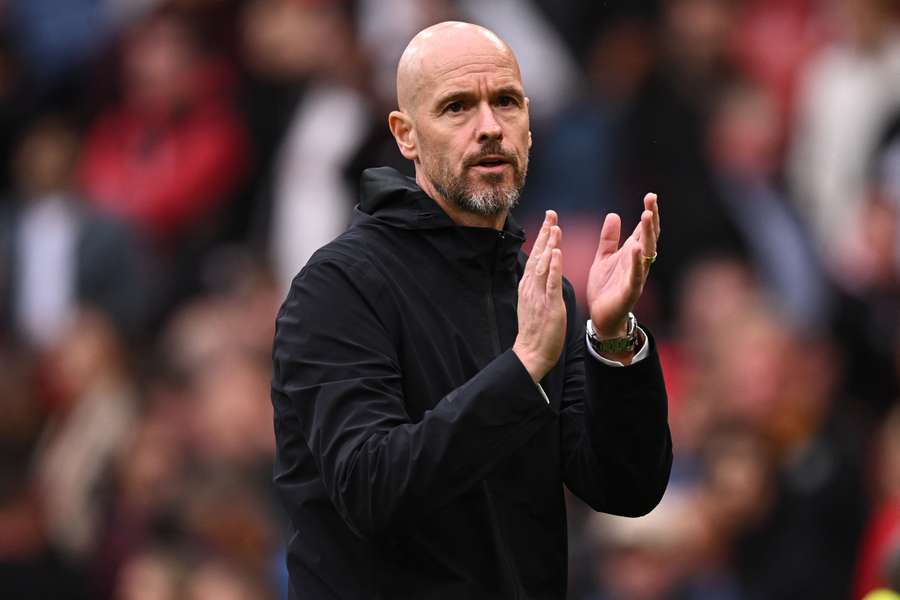 Ten Hag was the target for a chorus of boos during and after this weekend's loss to Brighton
