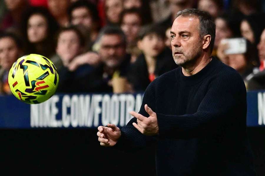 Barcelona coach Hansi Flick