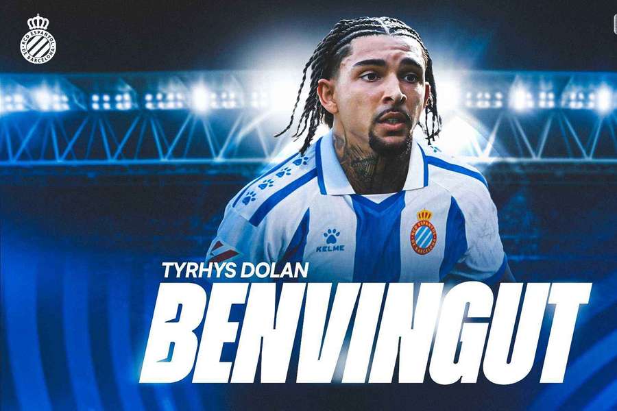 Tyrhys Dolan, nuevo jugador del Espanyol