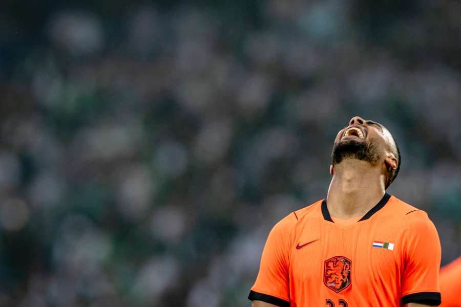 The Netherlands' Cody Gakpo reacts during a friendly match against Algeria in June 2026 The Netherlands' Cody Gakpo reacts during a friendly match against Algeria in June 2026