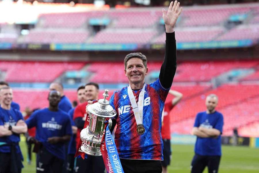 Glasner con la FA Cup