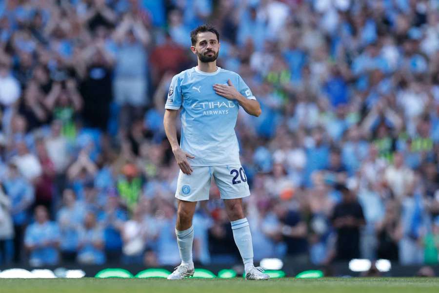 Bernardo Silva despede-se do Manchester City Bernardo Silva despede-se do Manchester City