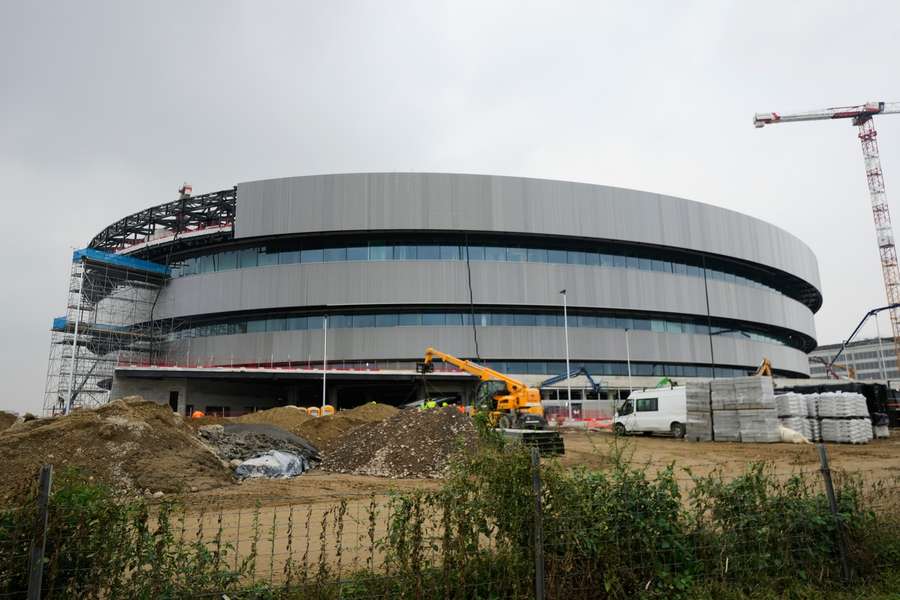 Santa Giulia Arena se stále staví. Santa Giulia Arena se stále staví.