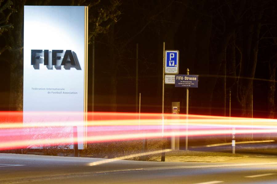 The FIFA headquarters 